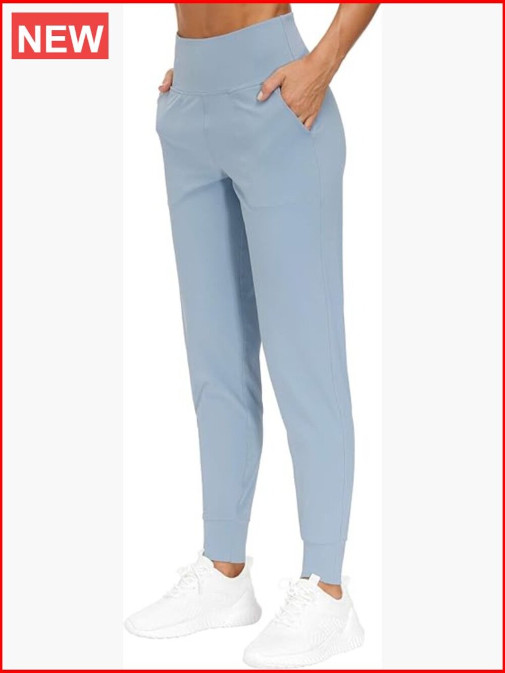 Lightweight Athletic Joggers Pants Tapered Lounge Workout Yoga Running